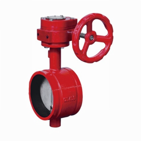 D381X沟槽蜗轮蝶阀